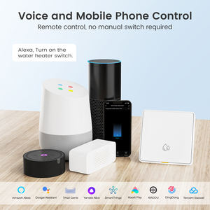 Interruptor WiFi RF433 Tuya de 20A para Calentador de Agua de 4000W, Temporizador, Interruptor de Pared con Control por Voz Mediante Aplicación, Compatible con Alexa y Google Home - Product Image 3