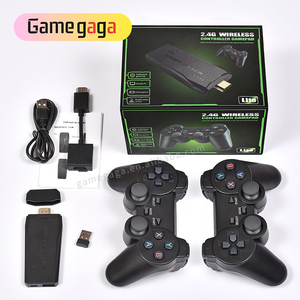 Wholesale M8 4K HD TV Game Stick 64GB Retro Games Video Game Console With Wireless Controller Gaming Console