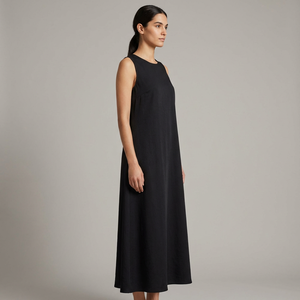 Custom Muslim Solid Color Islamic <b>Abaya</b> Fashion Modest Sleeveless <b>Abaya</b> Muslim <b>Plain</b> Girl <b>Abaya</b> Inner Dress - Product Image 4