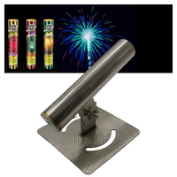 Lanzadores de Tubo de Disparo Único para Bombas Aéreas de Fuegos Artificiales de 40 mm - Soportes Ajustables de Acero Inoxidable