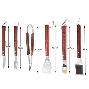 Nuevo modelo regalo 14PCS barbacoa conjunto Parrilla de acero inoxidable accesorios para gas griller - Product Image 2