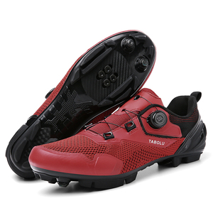 <span class=keywords><strong>Zapatillas</strong></span> de Ciclismo MTB con Bloqueo, Antideslizantes, con Tacos para Montaña, Hebilla de Rotación Rápida, Personalizables, para Ciclismo y Triatlón - Product Image 5
