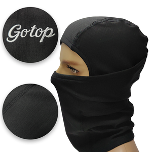 <span class=keywords><strong>Masque</strong></span> facial intégral personnalisé avec logo brodé réfléchissant, balaclava respirant, coupe-vent, pour le cyclisme, le ski, les sports, unisexe - Product Image 1