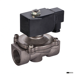 Válvula Solenoide de Agua COVNA DN40 de 1.5 Pulgadas, 2 Vías, 24 VCC, Normalmente Cerrada, de Latón, de Baja Presión, para Aire - Product Image 1