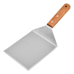 Juego de Utensilios para Parrilla de Acero Inoxidable con Mango de Madera, Resistentes al Calor, Accesorios para Barbacoa DF30 0630, Precio de Fábrica - Product Image 1