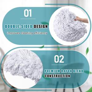 Spazzola Scrubber per tappeti di qualità commerciale in misto Rayon tamponi per la pulizia del tappeto accessori per utensili per la pulizia della casa ad alta abrasione - Product Image 4