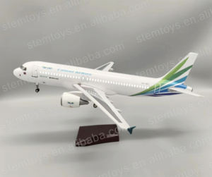 Hoge Kwaliteit 1:80 A320 Vliegtuig Model 47Cm Diecast Speelgoed Led Licht Vliegtuig Met Wielen Voor Gift <span class=keywords><strong>Lanmei</strong></span> Airlines - Product Image 6