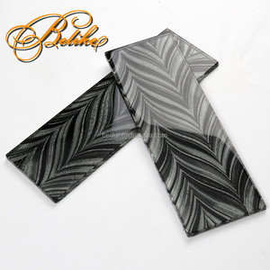 Baldosa translúcida de vidrio <span class=keywords><strong>para</strong></span> decoración del hogar, telón de fondo <span class=keywords><strong>para</strong></span> cocina, baño, Villa, estilo pinffy - Product Image 1