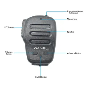 Handheld Remote Speaker Bluetooth PTT Wireless Microphone For POC APP Radio Walkie Talkie With Cell Phone