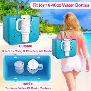 Porte-gobelet Bogg Bag pour bouteilles Stanley de 30 oz et 40 oz, support à boissons pour sacs Bogg Bag, sacs de plage Simply Southern, porte-bouteille d'eau - Product Image 3