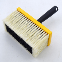 Brosse de plafond en filament synthétique de 170*75 mm, fabrication en usine, avec manche en plastique amovible
