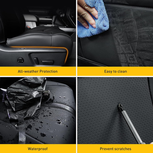 Tundra Çift Kabin Crew Max Deri Koltuk Kılıfları Toyota Araba Koltuk Kılıfları Toptan Araba Koltuk Kılıfları için En İyi Araba Koltuk Kılıfları - Product Image 5