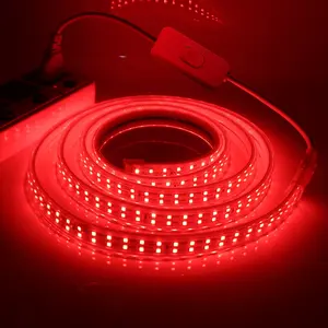 Kualitas Baik Tahan Air Ip67 Hangat Putih Rumah 60 Led 12 Volt 5050 Rgb Flexible Lampu Led Strip