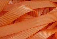 Sangle de cerclage manuelle en polyester tressé lisse orange, 40 mm x 2,3 mm d'épaisseur, haute ténacité, durable, certifiée ISO9001, pour carton