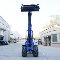 Chargeur sur pneus télescopique fabriqué en Chine, machinerie hydraulique de terrassement, chargeur sur pneus agricole avec moteur EPA