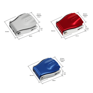 Harnais de sécurité pour chute libre et tyrolienne avec boucle de ceinture à rabat, couvercle supérieur en aluminium et noyau en acier au carbone S50C, durabilité de plus de 20 000 cycles - Product Image 6