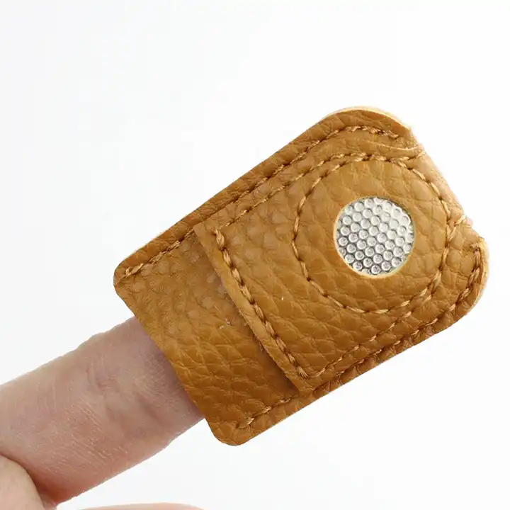 Sewing Thimble Finger Protector, Leather Thimble Sewing Thimble
