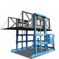 Plateforme élévatrice mobile pour quai de chargement/déchargement de conteneurs en entrepôt, capacité 2 à 3 tonnes, tables élévatrices hydrauliques, élévateur de fret