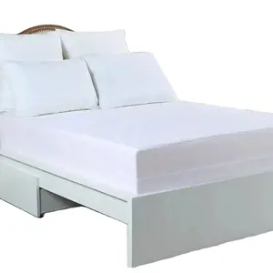 Tissu éponge en Polyester de haute qualité, lavable en Machine, housse de lit imperméable, protège-matelas