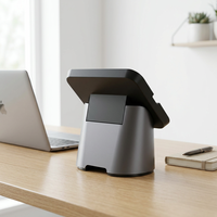 Support de tablette POS stable en aluminium, amovible, antivol et verrouillable pour restaurants et commerces de détail