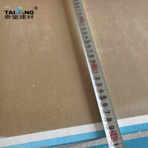 Tấm de yeso Para techo <span class=keywords><strong>sheetrock</strong></span> ba13 mảng bám de platre placa vách thạch cao độ ẩm bảng điều khiển 125x1200x2400mm - Product Image 4