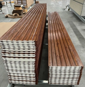 Kết cấu thép hiện đại chống cháy prefab tường bảng EPS xi măng Sandwich tường Hội Đồng Quản trị cho hội thảo bên ngoài tường Composite cách điện - Product Image 2