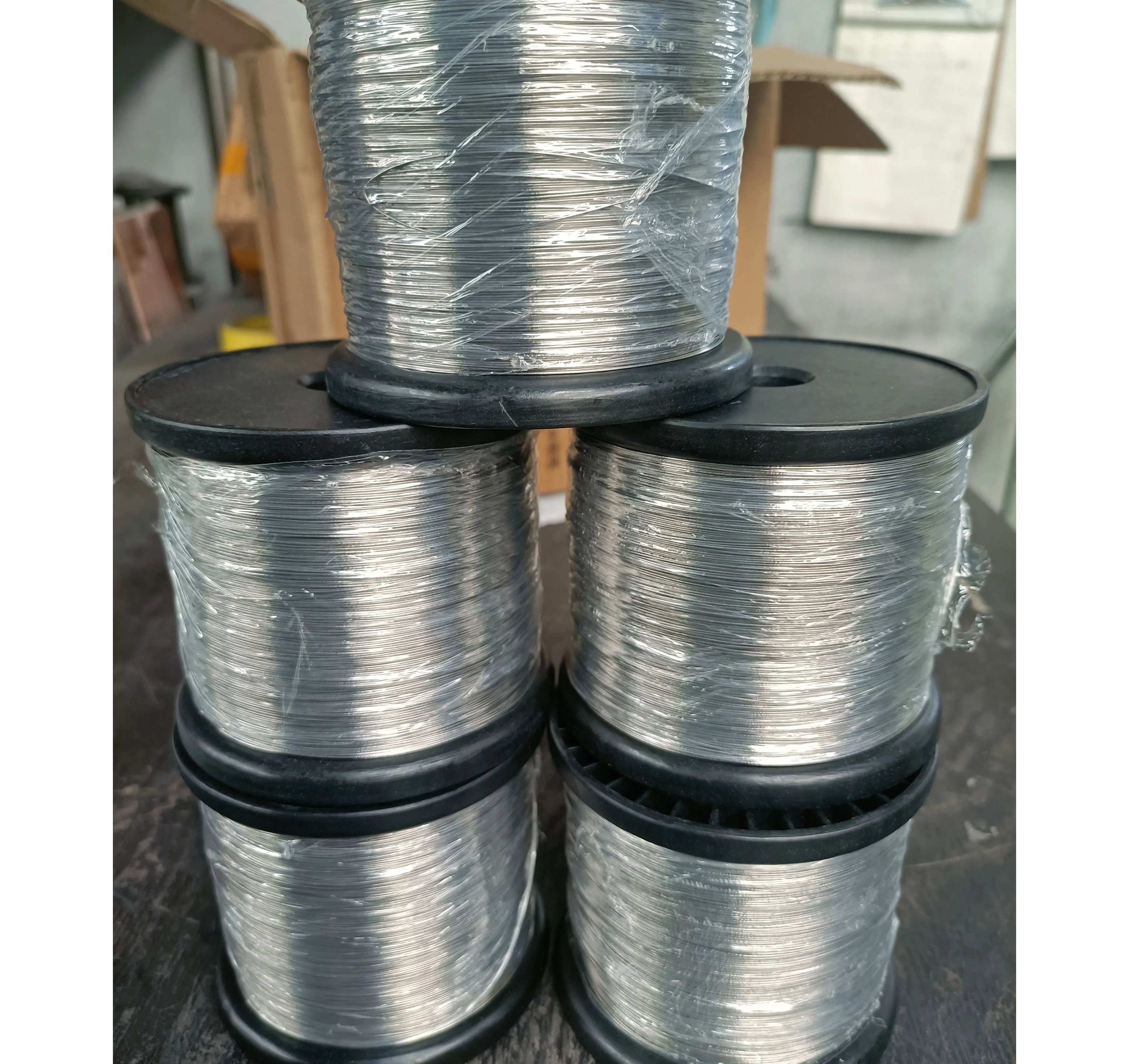 Produsen kualitas tinggi kawat titanium nikel Aloi memori berbentuk nitinol untuk Medis