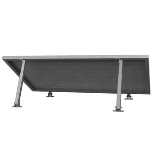 15-30 Tilt Angle Soar Metal Roof Front Leg Rear Leg Aluminum Mount Kits Solar Mounting System