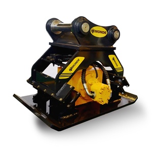 Monde rung rammar thủy lực rung rammar tamping 6 tấn máy xúc tấm Máy đầm để bán - Product Image 1