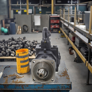 Bomba de pistones hidráulica variable A7VO160 A7VO80 A7VO200EP/63R-NPB01-(T0) para máquinas de extrusión de aluminio 5-300 bar 1 etapa - Product Image 6