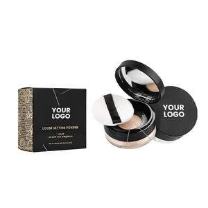 Corrector impermeable de control de aceite de larga duración, superventas, logotipo personalizado, polvo de ajuste Mineral suelto, <span class=keywords><strong>maquillaje</strong></span> sin Cakey - Product Image 4