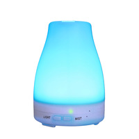 Offre Spéciale télécommande 100ml LED humidificateur d'air à ultrasons diffuseur d'arôme d'huile essentielle