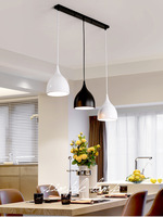 Café E27 titulaire aluminium lustre suspension intérieur led suspension restaurant droplight pour hôtel villa