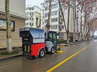 Nouvelle condition Ride-On Street Sweeper Heavy-Duty Four-Cylinder Diesel Engine Powered Efficient Municipal Area Floor Cleaning Tool