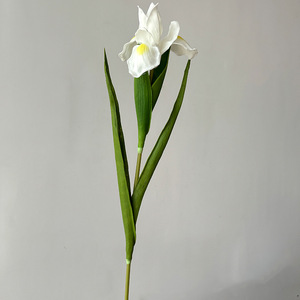 Flores de <span class=keywords><strong>Iris</strong></span> Púrpura de Tallo Único, Tacto Realista, Flor Artificial de PU para Decoración del Hogar, para Navidad y Año Nuevo - Product Image 6