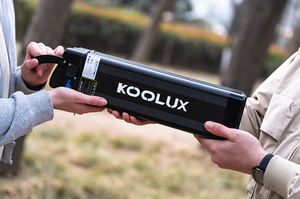 Nouveau modèle de vélo électrique pliable urbain 250W, 48V 15.6Ah, pour adulte, pneus larges 20 pouces, E-bike KOOLUX, disponible en entrepôt UE et AU - Product Image 5