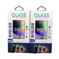 Pelindung layar kaca Tempered, untuk iPhone 15 3 Pak 9H pemasangan gratis bingkai Anti gores dengan paket kotak ritel berlapis
