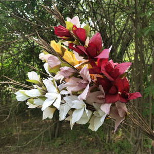 Meiyu Craft <b>Flowers</b> Single Phalaenopsis Gladiolus Silk <b>Flower</b> 30cm-100cm Wedding Decoration <b>Artificial</b> <b>Flower</b> Home Decor - Product Image 1