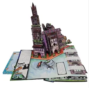 2024 Professional OEM custom design pop-up story 3D Baby Book for Children