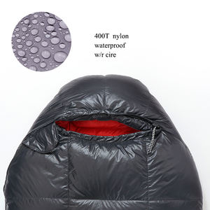 Sac de couchage en duvet pour temps froid E-RIKE -20°C, imperméable, type momie, ultraléger, en duvet de canard, pour le camping - Product Image 3