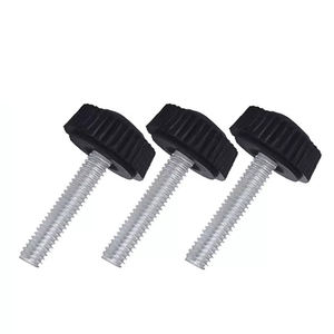 LSM M3 M4 M5 M6 Vis Petit Kroller à main avec tête <span class=keywords><strong>en</strong></span> caoutchouc Bouton droit revêtu de plastique Matériau acier Système de mesure métrique - Product Image 4