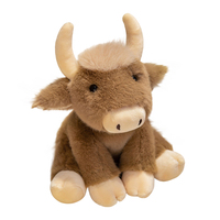 Fabrication sur mesure de jouets en peluche : jouet en peluche vache, jouet en peluche cochon, jouet en peluche vache brodé avec logo