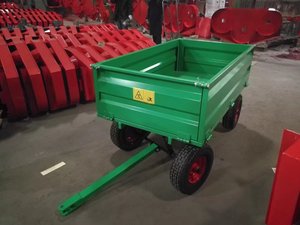 <span class=keywords><strong>Remorque</strong></span> utilitaire à <span class=keywords><strong>4</strong></span> <span class=keywords><strong>roues</strong></span>, chariot de 17 à 1500lbs, pour tracteur de <span class=keywords><strong>jardin</strong></span> ou de pelouse - Product Image 2