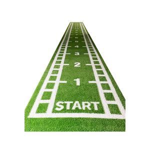 Alfombrilla atlético de césped sintético 15mm PE césped Artificial suelo de Fitness para gimnasio entrenamiento deportivo <span class=keywords><strong>tenis</strong></span> fútbol correr trineo <span class=keywords><strong>pista</strong></span> - Product Image 2