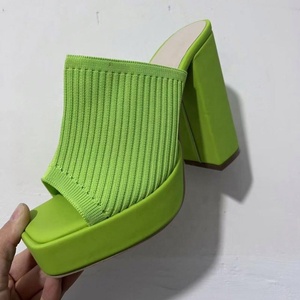 Sandali con Tacco Alto in Gelatina Lavorati a Maglia Sexy da <span class=keywords><strong>Donna</strong></span> <span class=keywords><strong>per</strong></span> Feste e Club Estivi 2026 - Product Image 4