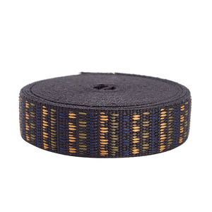 Custom Woven Eco-friendly Fire Resistance Webbing 100% Polyester Webbing Jacquard Webbing Strap