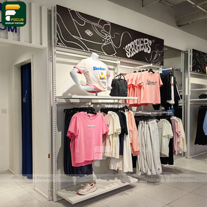 Expositor de ropa para tienda de marca, soporte para prendas, sistema de exhibición de ropa para minoristas - Product Image 3