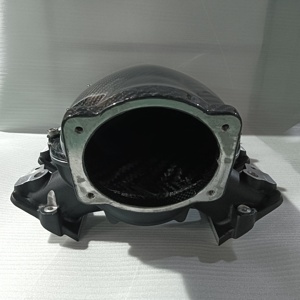 Khô tinh khiết sợi carbon hàng đầu nắp lo-ram Modular intake Manifold phù hợp với LS3 động cơ - Product Image 2
