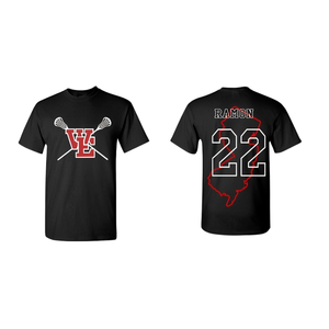 Kaos Lacrosse Sublimasi Kustom Murah Grosir Unisex untuk Penembak Lacrosse - Product Image 6