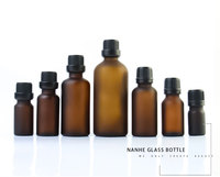 Bouteille en verre pour sérum avec bouchon intérieur, 1oz, 2oz, 10ml, 20ml, 30ml, 50ml, 100ml, grande capacité, inviolable, pour huiles essentielles, vente en gros